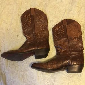 Justin cowboy boots, size 10.5 men’s